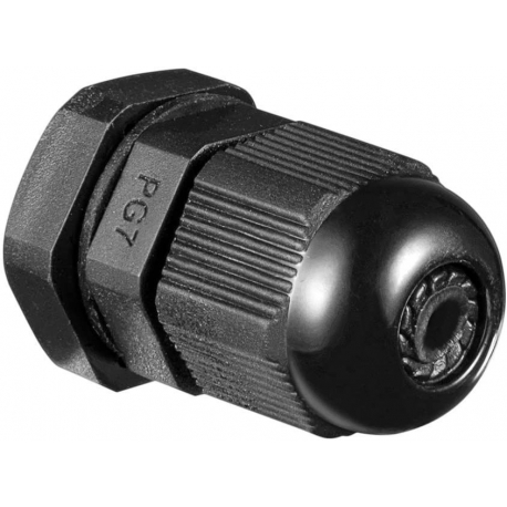 Prensaestopa Negra para Cables