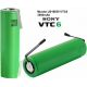Bateria Litio Sony-Murata 18650VTC6 Pack