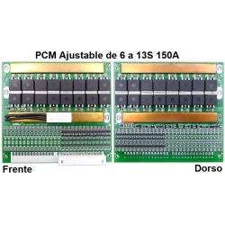 Pcm 6 hasta 13S, para Baterías de Litio 120A 150A