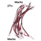 Conector JST XHP 2.5mm Macho-Macho 2pin
