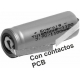 Bateria Litio 18500 1.100mAh PCB