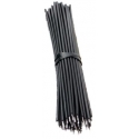 Cable Silicona Precortados y Estañados 10cm, AWG26 100 unidades