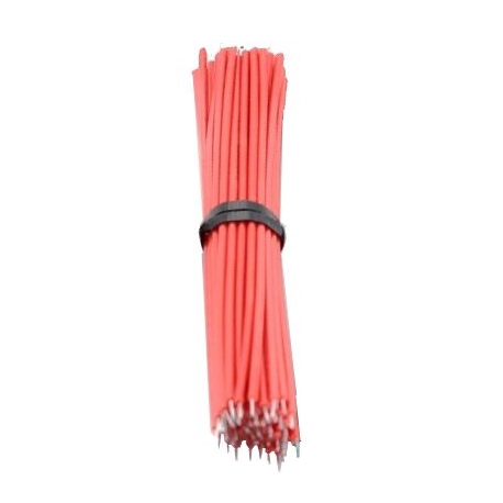 Cables Precortados y estañados Rojo