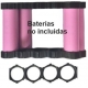 Soporte, Bastidor Porta Baterías 21700 4 celdas