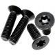 Micro Tornillos M3, cabeza Torx GB2673 Negro