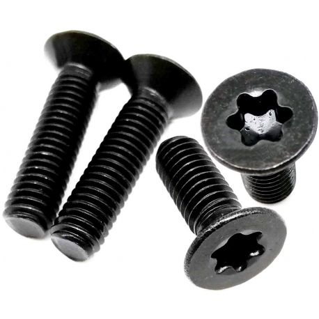 Micro Tornillos M3, cabeza Torx GB2673 Negro