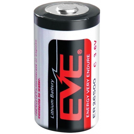 Pila de Litio EVE ER26500 Tipo C, 3.6V