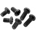 Micro Tornillos M1.4, Negro cabeza philips Din7985