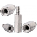Separadores Hexagonales Acero Inoxidable M5 rosca un lado LL8