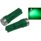 Bombilla LED T5 1 Led 0.3w Verde