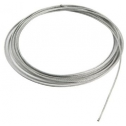 Cables Transparentes de PVC Trenzados, 0.14mm, 0.25mm, 0.50mm