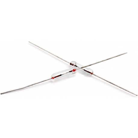 Micro Fusibles 10x2.6mm de cristal con terminales para circuito impreso