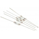 Micro Fusibles 10x2.6mm de cristal con terminales para circuito impreso