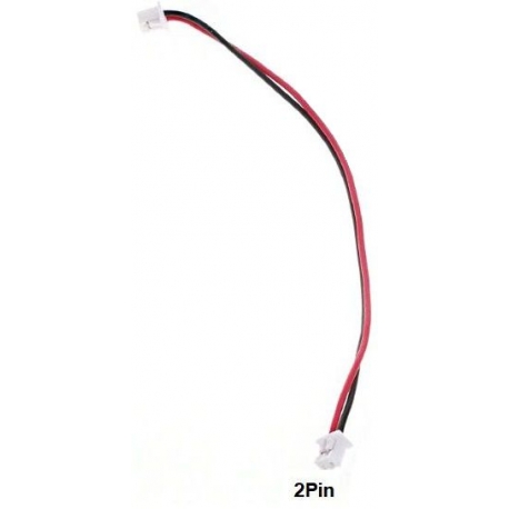 Conector JST SH 1.25mm Macho-Macho 2pin