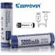 Batería de Litio 21700 3.7v 5.000mA KeepPower USB