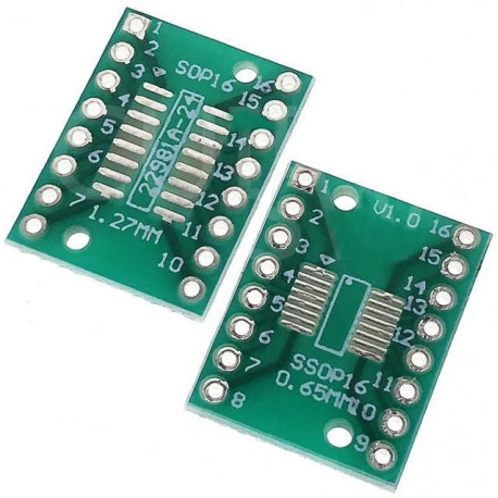 Pcb adaptador SMD-SSOP16-SOP16