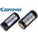 Baterias Litio 18350 3.7v 1200mA Keep Power