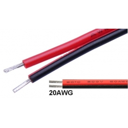 Cables Paralelos Estañados AWG20 2X0.75x150mm