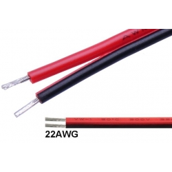 Cables Paralelos Estañados AWG22 2X0.50x150mm