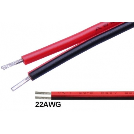 Cable Paralelo de 2 hilos AWG22