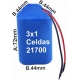 Pack de Baterias 3 celdas Triangular