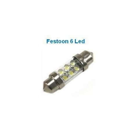 Festoon 6 LED 12v 36mm