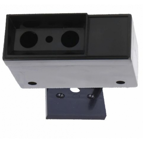 Caja con peana 3 Taladros Negro