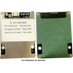 PCM 2S para Baterías de Litio 7.4v 30-40A.