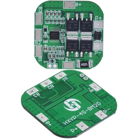 PCM para Baterías de Litio-Li-Po 14.8v HXYP-4S