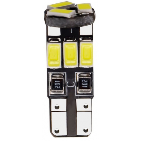 Bombilla LED T10 Canbus 9 Led 5630 SMD 12v