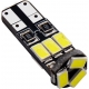 Bombilla LED T10 Canbus 9 Led 5630 SMD 12v
