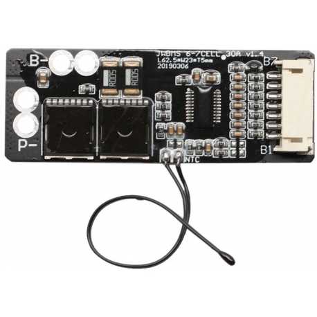 PCM 6S para Baterías de Litio, 21.2/25.9v 30A