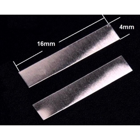 Contactos de Niquel precortados 16x4x0.10mm para pack de Baterías
