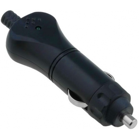 Conector mechero 12v con Led verde