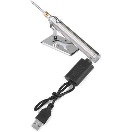 Soldador de mano Recargable de temperatura ajustable USB