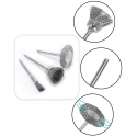 Cepillos y Discos de pulir para mini taladros