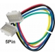 Conector JST XAP 5pin Macho-Macho con Cables