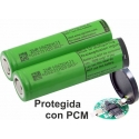Bateria Litio LG INR18650-MJ1 3.7v.3.400mA