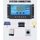 Controlador de Carga para Baterías de Placas Solares 12-20v 20, 40, 60A