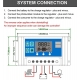 Controlador de Carga para Baterías de Placas Solares 12-20v 20, 40, 60A