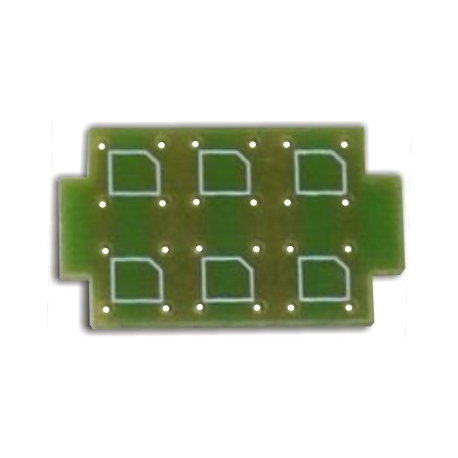 Circuitos Impresos para 6 Led Superflux