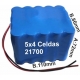 Pack de Baterias 5x4 Celdas