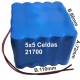 Pack de Baterias 5x5 Celdas