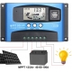 Controlador de Carga para Baterías de Placas Solares 12-24v 40, 60, 100A