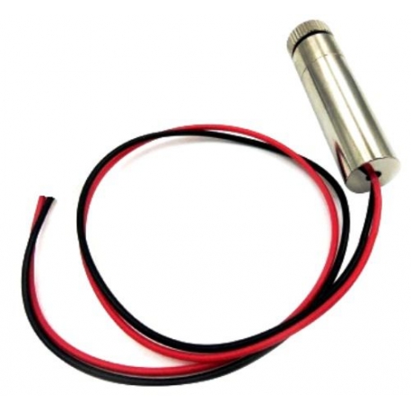 Módulo Led-Láser Verde 30mW 505nm 12x35mm