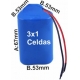 Pack de Baterias de 3 celda Triangulo