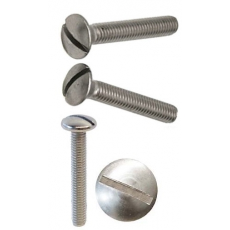 Tornillos M1.4 Cabeza amolada Din84 A2-70