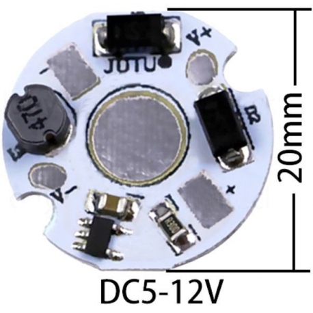 PCB con Driver Regulador de Corriente 5-12v para Led 700mA