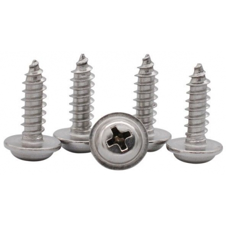 Tornillos Rosca plástico M1.7 Torx Din968