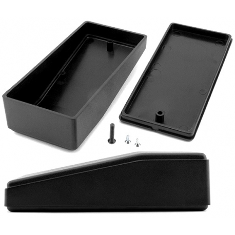 Caja de montaje tipo pupitre 121x54x35mm